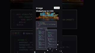 Image slider HTML and CSS
