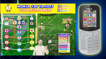Nokia 130 Ta 1017 Keypad Ways