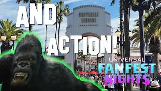 AND ACTION! | KING KONG 360! | FAN FEST NIGHTS | Universal Studios Hollywood Park Update