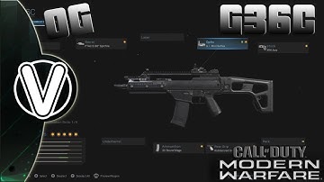 Modern Warfare | How To Make The G36C (Weapon Conversions)