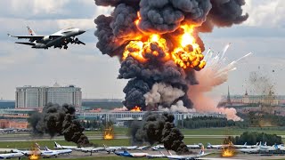 Putin is so Angry! Russia's Core Military Airport Destroyed by Ukrainian Troops