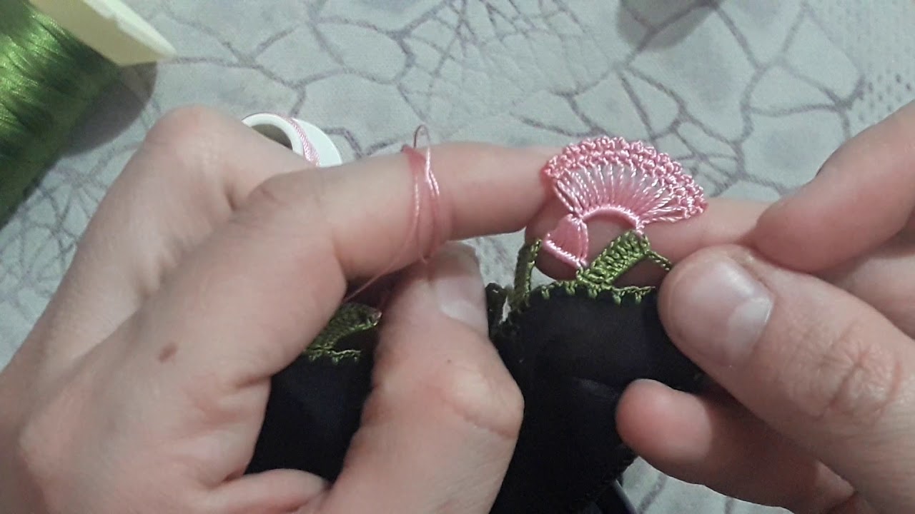 376-harika göz dolduran tığ oya modeli