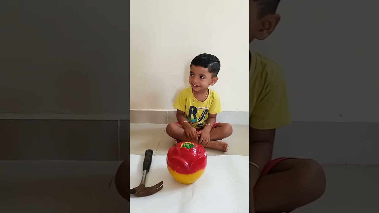 Krishiv Undiyal 🏦 unboxing video |piggy bank opening video