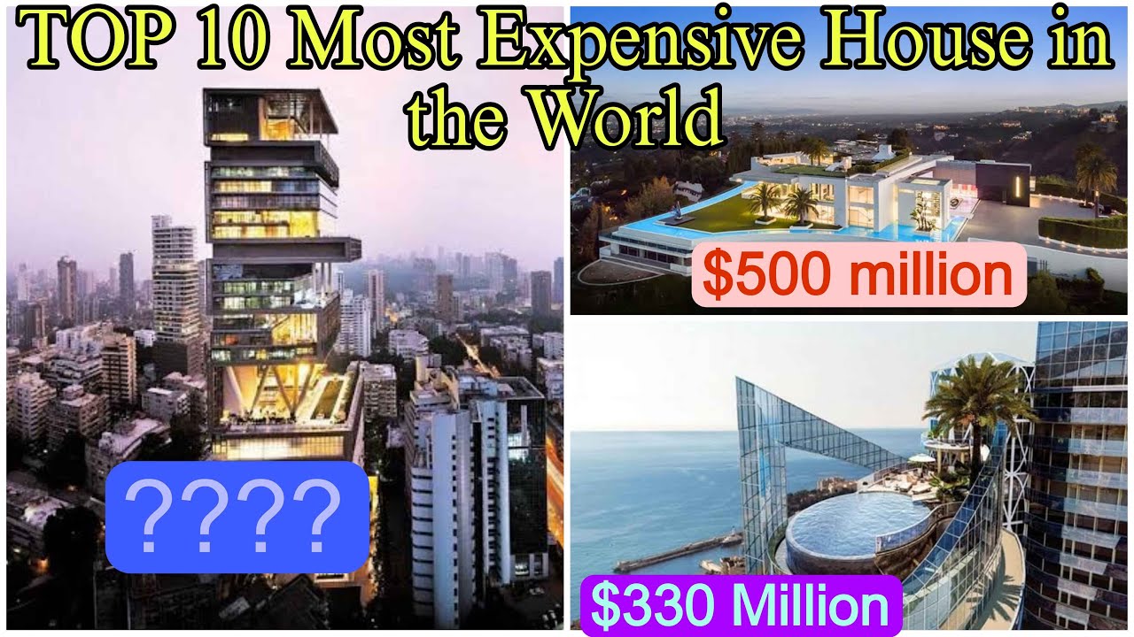 TOP 10 Most Expensive Houses in the World - YouTube
