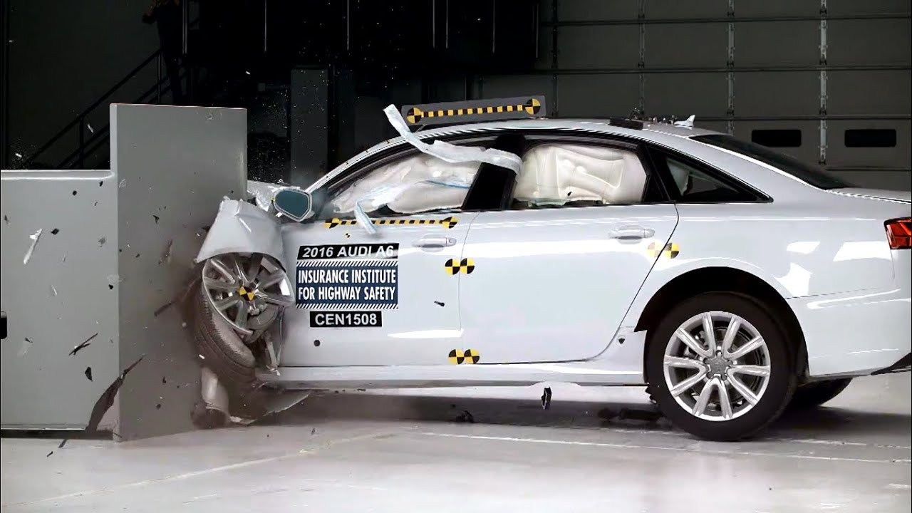 Audi a6 crash