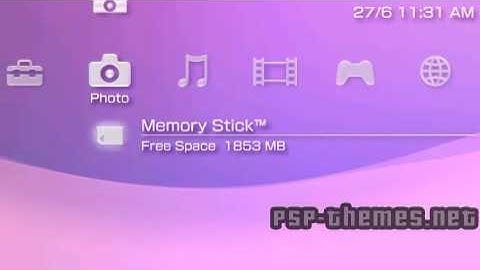 PSP Theme amber theme PSP-Themes.NET