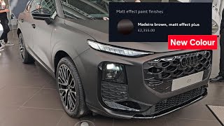 This Audi Q3 Colour, Maderia Brown, Matt Effect! #mandeirabrown #colors #audiq3 