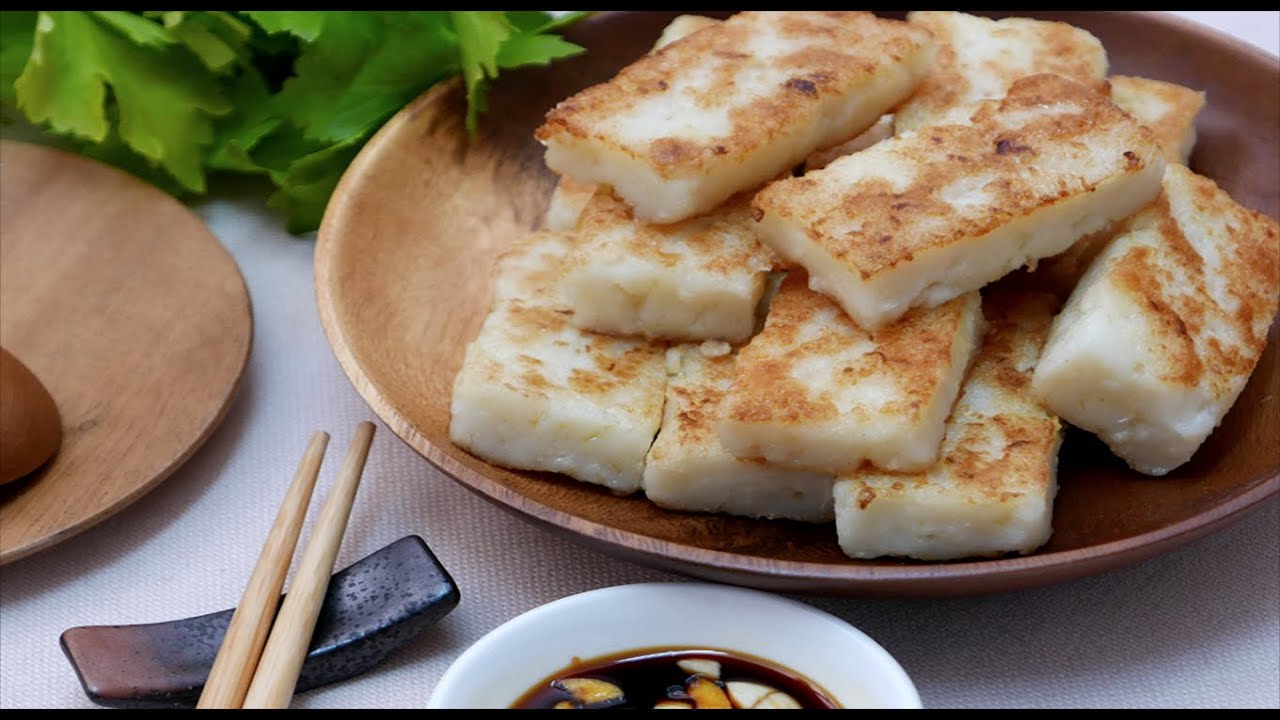 米穀粉_蘿蔔糕| 賀年糕點|蓬萊米不失敗蘿蔔糕|Turnip Cake - YouTube