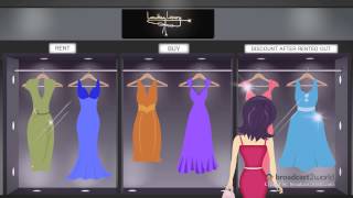 Animated Explainer Video for Lending Luxury | Rent or Buy High End Fashion Dresses