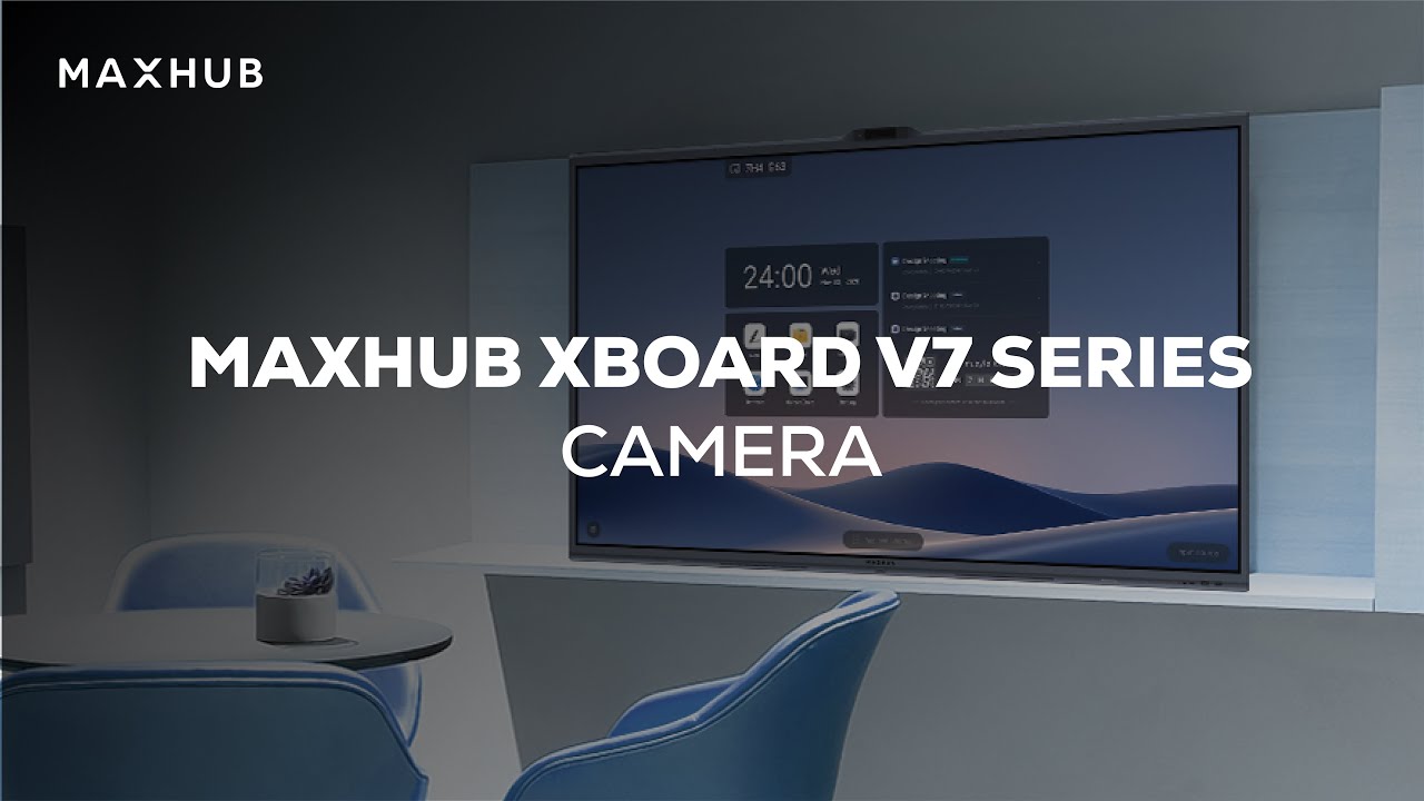 The MAXHUB XBoard V7 Series - Camera