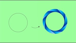 3d circle design | Corel Draw tips and trick | Rafi Graphics