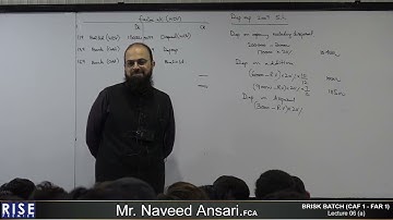 CAF 1 BB   Sir Naveed Ansari   Lecture 06 a