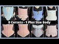 How 8 Different Historical Corsets Affect the Same Plus Size Body
