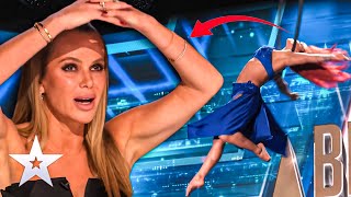 The Audition That Was To DANGEROUS Itzel Salvatierra Aerial Performance Goes Viral! | BGT 2024