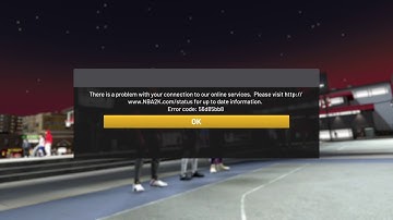 NBA 2K20 error code