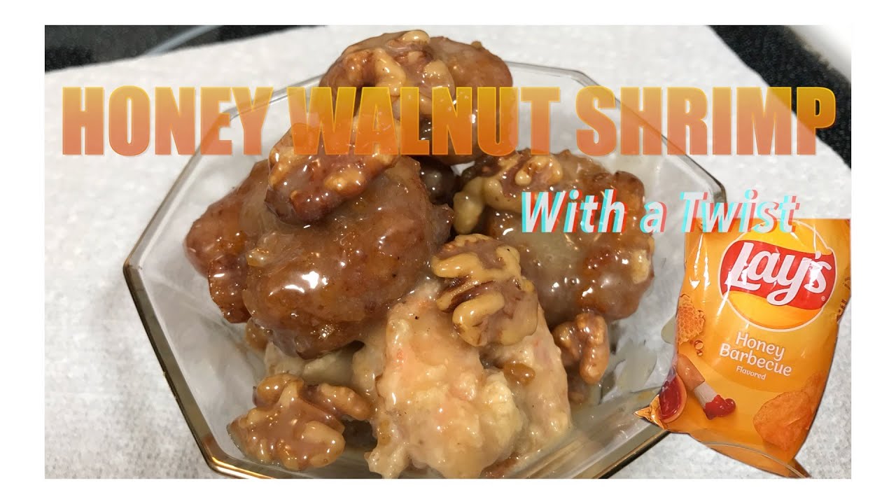 HONEY WALNUT SHRIMP | w/ Lays Honey BBQ | How To | Dive And Dine
