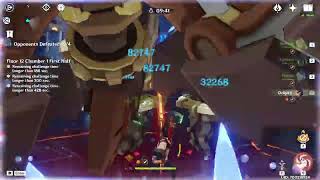pyro claymore plunge dps