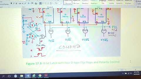 Latch de 4 bits con Control de Polaridad
