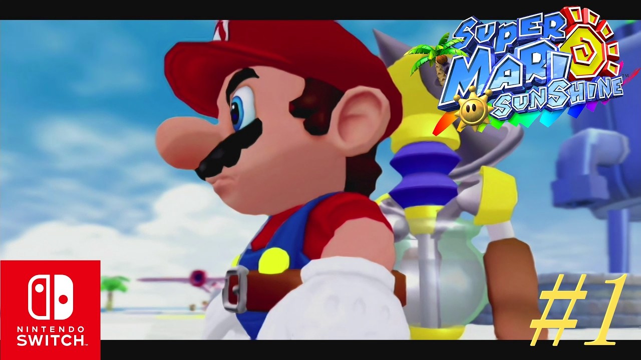 Super Mario Sunshine (3D All-Stars) Nintendo Switch - Parte 1: Prólogo, Monte Bianco (Sol 1 - 8)
