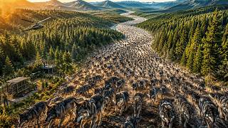 Thousands of Wolves Released Into a 1,000 KM Forest — 5 Years Later Everything Changed