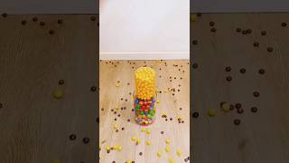 Reverse Sweet Video(Oddly Satisfying Colored of sweets ASMR) #satisfying #revers #shorts #short