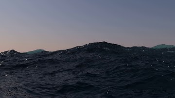 Ocean Renderman test  Blender