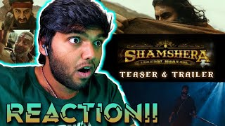 Shamshera Teaser & Trailer Hindi & Tamil Reaction Ranbir Kapoor, Sanjay Dutt, Vaani Kapoor