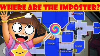 Among us with blind dora funny video.