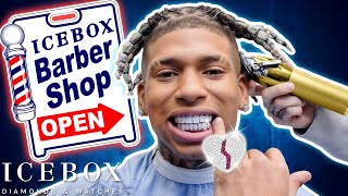 NLE Choppa Drops $100k While Getting Haircut at Icebox!