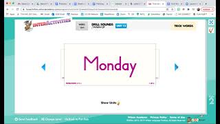 Trick Words - Fundations Unit 13