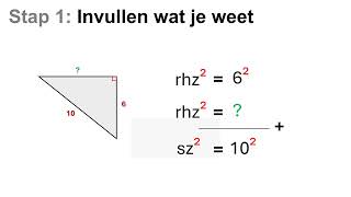 Hoe Bereken Je Een Korte Zijde Met Pythagoras? En Ruimte