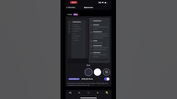 Secret Discord AMOLED Mode
