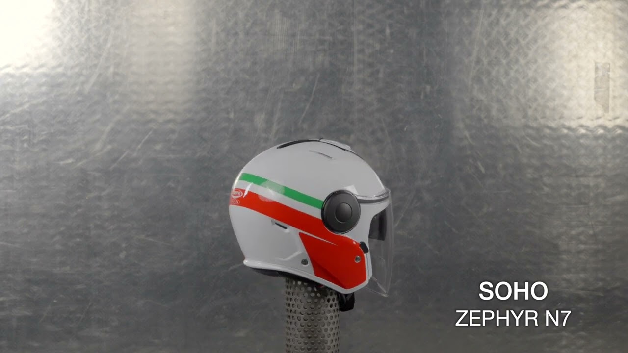 CABERG SOHO Zephyr N7 - HELMET VIEW 360°