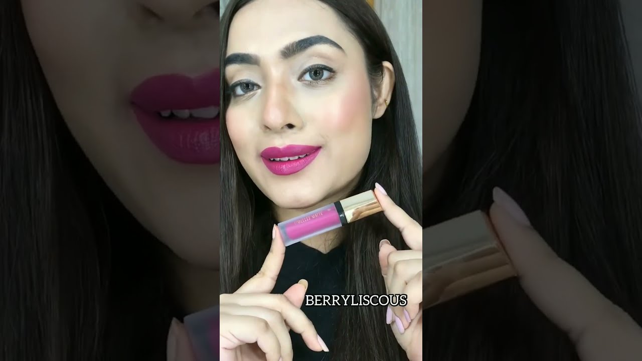 Swatch Party Of PAC Timeless Liquid Lipsticks 💄 | Shreya Chakraborty | 
