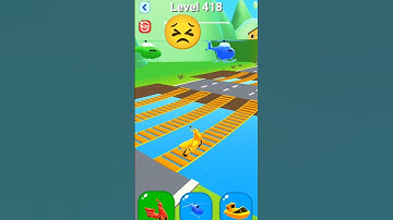Shape shifting #shortvideo game  level 418 shape shifting transform funny racing mobile android game