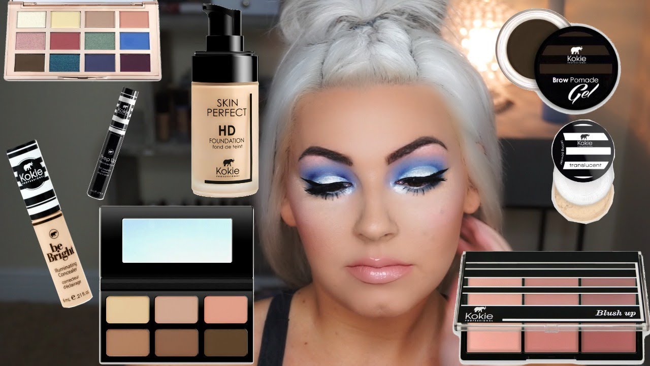 Full Face Of Kokie Cosmetics