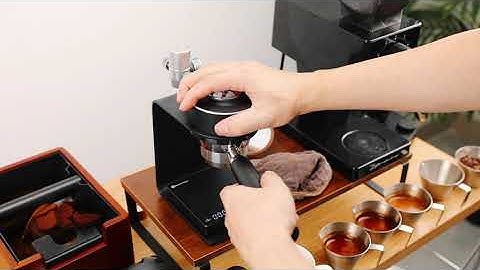 Maespresso 58 workflow - pulling 5 consecutive shots