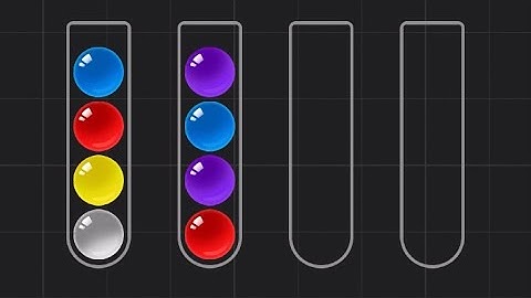 Ball Sort Puzzle - Color Game Level 45 Solution