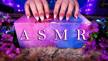 1 Hour Gentle Tapping & Scratching (No Talking) Tingly Scratchy Tapping on Boxes!