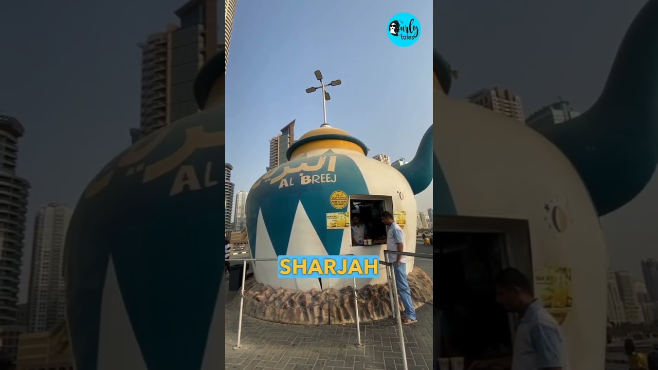 Kettle Shaped Chai Shop In Dubai! 😍 | Curly Tales ME 