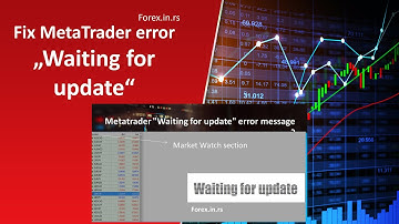 How to Fix "Waiting for update" MT4 and MT5 Error