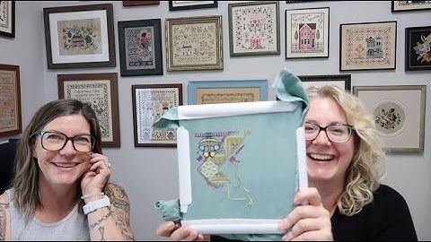 Flosstube #54 - Between Two WIPs - A Two Coffee Episode