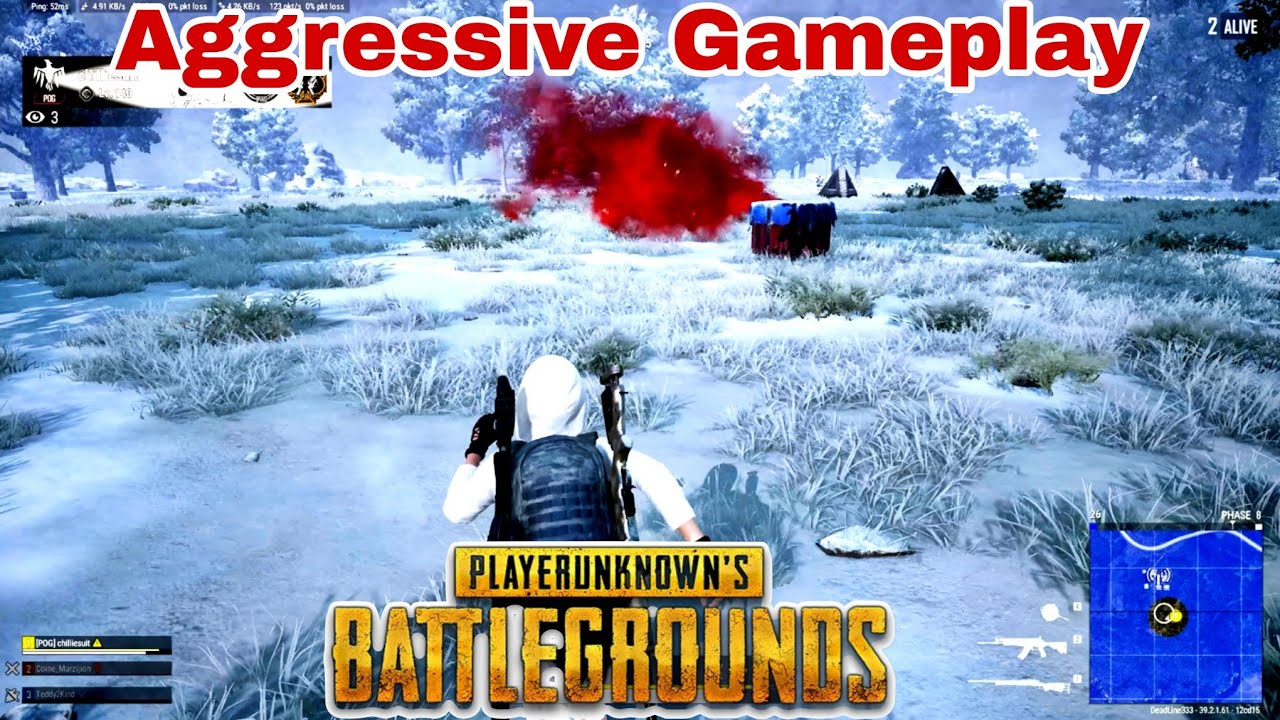 Battleground PC Aggressive & Vibrant Gameplay - don't miss the ending part 