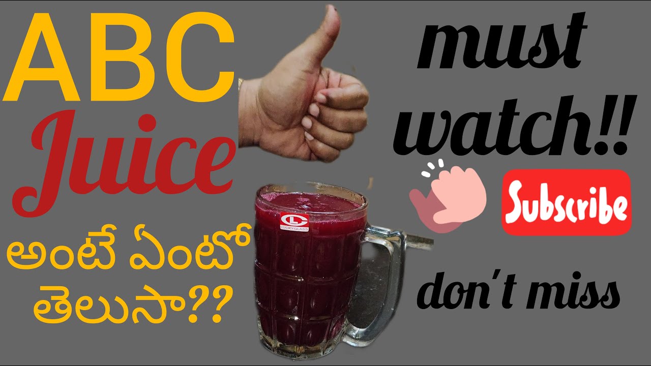 ABC juice for pregnancy ladies and babies🫶must watch video for everyone