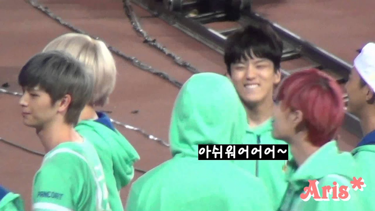 130903 아육대 - b.a.p의 높이뛰기 관람!