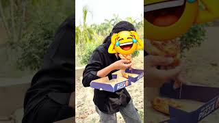 Pizza Party Gone Wrong!🍕💔 #MiniVlog🍕Singham Style Entry, Scam Style Exit 🤕😂#minivlog#challenge#viral
