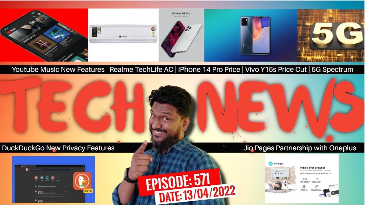 Realme TechLife AC launched, JioPages Oneplus Partner, iPhone 14 Pro become Expensive, DuckDuckGo