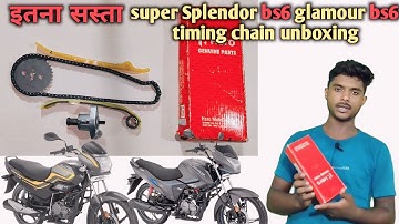 super Splendor bs6 glamour phase bs6 timing chain