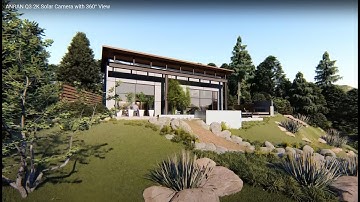 ANRAN Q3 2K Solar Camera with 360° View