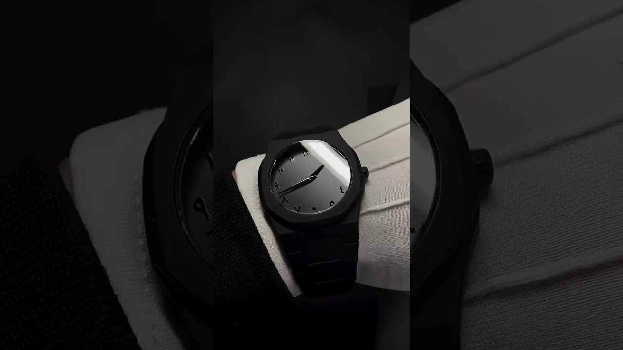 BLACK AURA – Arabic Dial | Stainless Steel | Heavyweight | Trending Watch for Men  